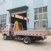 Direto da fábrica 1,3 toneladas guindaste micro 4 braços caminhão leve agrícola guindaste de braço dobrável para caminhão
