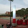 Poste de lámpara inflable móvil de alta potencia para iluminación de emergencia de rescate, poste de lámpara inflable de emergencia contra incendios