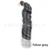 Peluca para Mujer Comercio Exterior Cabello de Ganchillo Estilo Barril Francés Trenza Africana Rizos Franceses Cabello a Granel 24 pulgadas