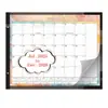 Calendário Criativo 2026 Calendário de Parede Amazon 2025 Contagem Regressiva de 18 Meses Calendário de Mesa Simples com Folha de Ouro