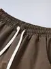 Verano Nuevo Estilo Europeo Estilo Americano Marca de Moda para Hombre Delgado Transfronterizo Pantalones de Pierna Ancha talla grande Holgados Hielo Seda Deportivos Casuales Pantalones