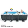 Estante de tubería rectangular original piscina para remar soporte grande piscina para nadar familiar infantil engrosado