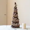 Novo produto transfronteiriço: Enfeite de mesa criativo para árvore de Natal, árvore de Natal de mesa de 40 cm, adereços de exibição para vitrines e arranjos de cena