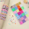 Acessórios para Pulseira de Contas de Argila Macia DIY Kit com 28 Peças Joias Artesanais Novo Produto Transfronteiriço