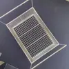 Cesta de Metal em Malha de Aço Inoxidável Qianding 304 Cesta de Desinfecção Cesta de Malha para Limpeza de Peças