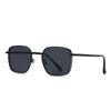 Gafas de sol redondas de metal exclusivas transfronterizas de comercio exterior, modernas gafas de sol retro de moda de estrellas europeas y americanas para fotografía callejera 2425
