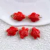 Tortuga esmaltada tortuga pequeña cerámica cuentas sueltas con cuentas DIY dibujos animados pulsera colgante collar accesorios al por mayor