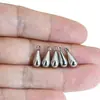 Acero Inoxidable Sólido Cónico Colgante Gota de Agua Aro Pendiente Piercing Accesorios para Pendientes Collar Pulsera Accesorios para Manualidades
