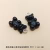 Suministro de accesorios de resina con colgante de oso de caramelo de 12 colores japoneses y coreanos, funda protectora para Airpods, accesorios de cadena colgante