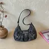 Nuevo estilo retro americano de viajero, bolsa de mano grande de pliegues para el verano 2026, bolso de hombro simple para mujer