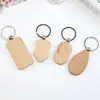 Llavero de Madera de Haya Llavero de Madera Colgante de Madera Artesanía Etiqueta Pequeña de Madera Decoración Añadir Logo Personalización