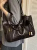 Yuezhi 2026 bolso de mano casual de gran capacidad de moda temprana de otoño, bolsa simple para el trabajo, bolso de hombro tipo tote versátil