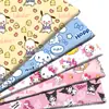Tela de algodón poliéster o impermeable para bolsa patchwork hecha a mano DIY, ropa de Kitty melody perro de orejas grandes, 1Yc47316