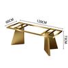 Soporte para Pata de Mesa de Lujo Ligero Pata de Mesa de Piedra de Lujo Pata de Mesa de Comedor de Acero Inoxidable Base para Mesa de Té de Pizarra Pata de Escritorio de Mármol