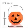 Souvenirs de Turismo de Parque Infantil Arreglo de Halloween Productos del Festival Fantasma Serie de Linternas de Calabaza Cubo de Calabaza Linterna de Calabaza Portátil