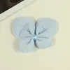Mariposa de tela de macarrón, accesorios de mariposa semiacabados, materiales hechos a mano para manualidades, accesorios de decoración para ropa, zapatos y sombreros, al por mayor