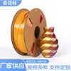 Fabricante Direto Impressão Colorida em Seda Filamento de Impressão 3D Liso Não Obstrui 1.75mm Material de Impressão Fácil de Moldar