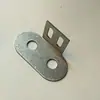 Acessórios para cerca de aço galvanizado Base de ferro embutida Base de fixação para cerca Cartão de inserção na parede Suporte de cerca Clipe