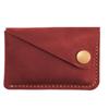 Monedero Retro de Cuero PU Mini Monedero con Broche Bolsa para Tarjetas de Acceso Tarjetero Portátil para Tarjetas de Negocio