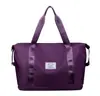 2025 Nueva Bolsa de Viaje Expandible Separación Seco y Húmedo Bolsa Deportiva para Yoga Fitness Viaje de Negocios de Corta Distancia Equipaje Bolsa de Cosméticos