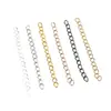 Accesorios para Joyería DIY al por Mayor Cadena de Extensión Multicolor de Hierro Cadena de Cola Materiales para Hacer Collares Pulseras Pendientes Hechos a Mano