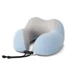 Almohada en Forma de U Espuma Viscoelástica Almohada para el Cuello Venta al por Mayor Portátil Hogar Viaje Almohada Cervical Almohada para Siesta en la Oficina Protección del Cuello Almohada en Forma de U