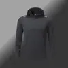 Jaqueta Esportiva para Corrida Masculina Roupa de Treino Fitness para Corrida Matinal Primavera e Outono Fina Macacão Ciclismo Outdoor Manga Longa Roupa Masculina