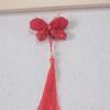 Horquilla Roja Año Nuevo Chino Roja Borla Antigua Cinta Accesorios para el Cabello Accesorios Hanfu Nuevos Accesorios para el Cabello de Niñas