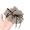 Scrunchie de Gaze Fina Macia com Cintura Fina de Bolinhas Estilo Coreano Acessório de Cabelo Elegante Simples de Nicho Laço