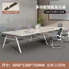 Mesa de conferência, mesa longa, mesa simples moderna pequena para recepção, escritório, reunião, treinamento, mesa grande para sala de conferências com cadeiras, mesa longa