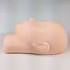 Cabeza de maniquí cabeza de belleza Modelo Práctica cara de masaje de silicona lavado de cara modelo de cabeza de muñeca punto de acupuntura cara