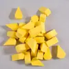 Esponja Gota d'Água para Pó, Esponja de Maquiagem Descartável, Almofada de Ar, Bloco de Esponja para Unhas de Uso Duplo Seco e Úmido