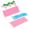 Ferramentas de panificação Borda do bolo de renda Pavão molde de silicone decorativo suprimentos de panificação ocidental molde de fondant