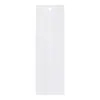 Pinza para el Cabello Versátil de Estilo Europeo y Americano Tarjeta de PVC Blanco Lechoso 6.5X20cm Versión Extendida 4 Ranuras para Tarjetas Plástico Clip BB Papel para Tarjetas
