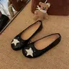 Zapatos planos de punta redonda estilo francés para mujer, nueva colección de otoño 2026, Mary Janes versátiles de suela blanda para combinar con vestidos
