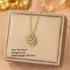 [Aço Titânio] Colar da Sorte de Trevo de Quatro Folhas com Incrustação de Cobre e Diamantes, Corrente para Clavícula Feminina de Luxo Leve de Nicho