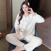 Pijama para Mujer Primavera y Otoño 2025 Nuevo Algodón Manga Larga Talla Grande Otoño e Invierno Estilo Princesa Dulce Conjunto Ropa de Casa para Niña