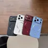 Adecuado para iPhone 18 Pro Max, funda de teléfono magnética con tacto de cuero mate, funda protectora anti-caídas de cobertura total para Apple 17
