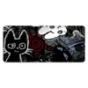 Alfombrilla de ratón Gato Gótico Alfombrilla personalizada para escritorio de computadora Alfombrilla de ratón para E-Sports Gaming Oficina Alfombrilla de ratón Extra Grande para escritorio