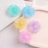 Dibujos animados diy resina accesorios accesorios flor flor pegamento crema hecho a mano pinza para el cabello funda para teléfono móvil hebilla para zapatos accesorios lote