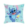Almofada Criativa da Série Cartoon Stitch, Capa de Almofada Fofa para Casa, Quarto, Sala de Estar, Capa de Almofada de Encosto Ultramacia
