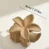 Pinza de Agarre Simple Mediana Transfronteriza Pinza para el Cabello de Flor de Alto Grado Pinza de Tiburón para el Cabello de Mujer Pinza para el Cabello Accesorios para el Cabello