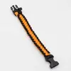 Pulsera de paracord deportes al aire libre cuerda de mano tejida de siete hilos supervivencia aventura camping ciclismo rescate hecho a mano