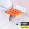 Taburete Plegable de Baño Asiento de Ducha Montado en la Pared Antideslizante Baño Ancianos Inodoro Ancianos Taburete de Baño