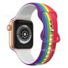Correa de Silicona con Hebilla Mariposa para APPLE watch iwatch8/SE Correa de Silicona Estampada 8 Hebilla