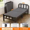 Cama Dobrável para Uso Individual, Cama Simples para Uso Doméstico, Essencial para Cochilo no Escritório, Cama de Acampamento, Cama de Cochilo para Dormitório, Cama Pequena para Adultos, Cama de Ferro