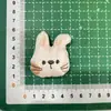 Nova Boneca de Desenho Animado de Animal Fofo Cabeça Broche de Algodão 3D Acessórios para Sapatos, Meias, Roupas, Bolsas e Acessórios