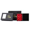 Caja de Joyería con Flores Preservadas para el Día de San Valentín Tapa Superior e Inferior 6 Rosas Caja para Collar, Anillo, Pendientes, Pulsera de Rosa Fuente Transfronteriza