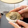 Novo Estilo Suporte de Incenso de Liga para Varetas e Cones, Ornamento Atrator de Riqueza para Uso Interno