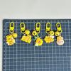 Lindo Llavero de Tarro de Miel de Pooh Divertido Colgante Ins Dibujos Animados Abeja Niña Corazón Suave Lindos Accesorios Colgantes